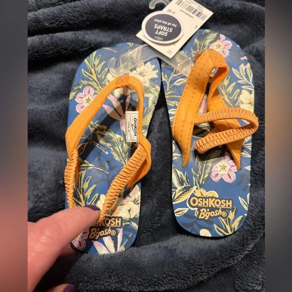 NWT-Oshkosh Kids Flop-Flop Sandals